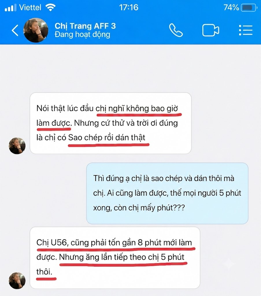 Feedback tin nhắn 2