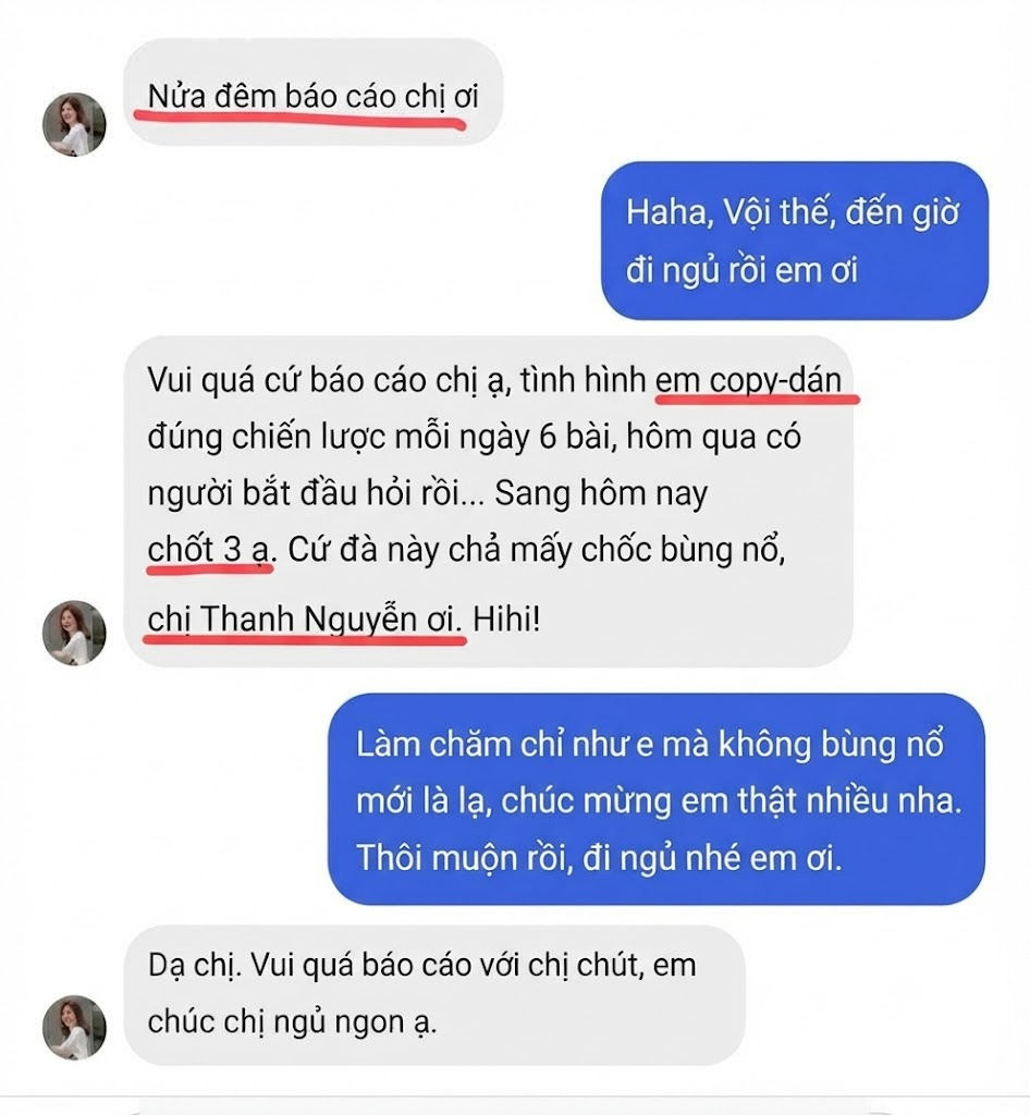 Feedback tin nhắn 1
